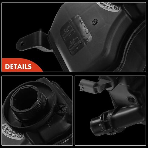 A-Premium Engine Coolant Overflow Recovery Reservoir Tank [w/Cap & Sensor] Compatible with BMW 128i 135i 323i 325i 328i 330i 335i 325xi 328xi 335xi 335is 328i xDrive X1 Z4, Replace # 17137567462 in Saudi Arabia