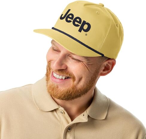 JEEP Logo Rope Cap - Officially Licensed in Saudi Arabia