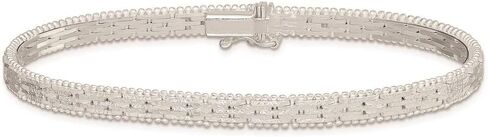 Solid 925 Sterling Silver Dolphins Bracelet - with Secure Lobster Lock Clasp 7" in Saudi Arabia