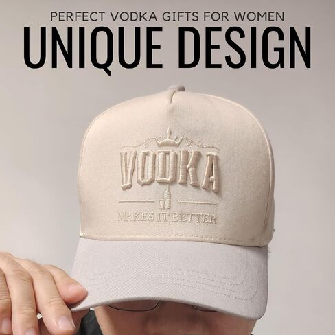 InnoBeta Vodka Gifts for Women Hat Cap, Funny Adjustable Embroidered Trucker Hat for Birthday Christmas in Saudi Arabia