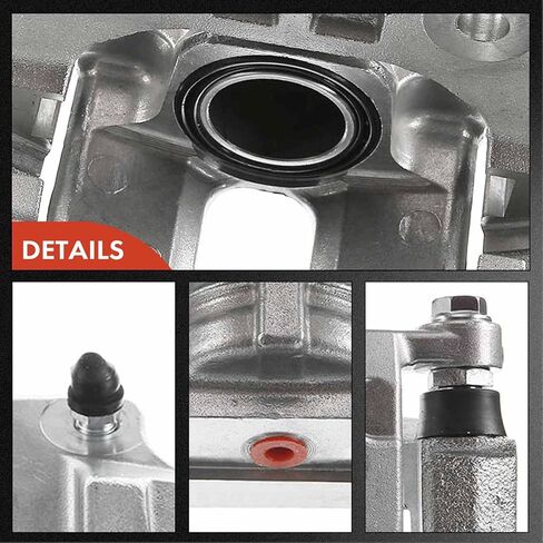 A-Premium Disc-Disc-Calpers Assembly مع قوس متوافق مع شيفروليه تريل بليزر ، SSR & GMC Envoy و Buick Rainier & Isuzu Ascender & Olds Bravada & Saab 9-7x -Ront in Saudi Arabia