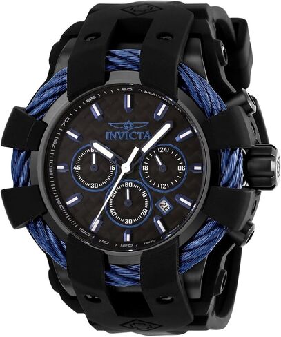 Invicta Men's 23868 Bolt Tenalog Display Quartz Black Watch in Saudi Arabia