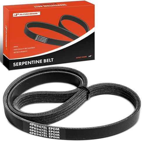 A-Premium Stretch Fit Serpentine Drive Belt متوافق مع شيفروليه كامارو 2010 2011 2012 2013 2015 ، 6.2L in Saudi Arabia