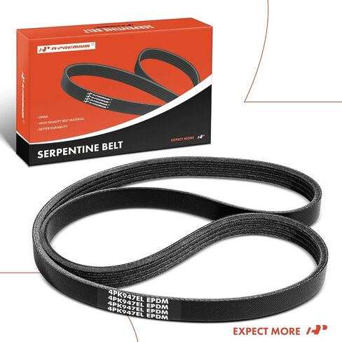 A-Premium Stretch Fit Serpentine Drive Belt متوافق مع شيفروليه كامارو 2010 2011 2012 2013 2015 ، 6.2L in Saudi Arabia