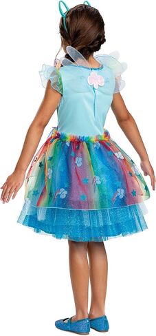 Rainbow Dash Costume for Girls, Official My Little Pony Deluxe Kids Character Dress Outfit in Saudi Arabia