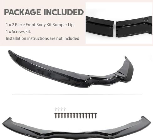 لعام 2014-2019 C7 Corvette Gloss Black Front Lip/Z06/Z51/Grand Sport (Not Fits ZR1) STG Pront Presper Lip Spoiliter Spoiler Dyler Body Body Kit Corvette C7 Chin Copler in Kuwait
