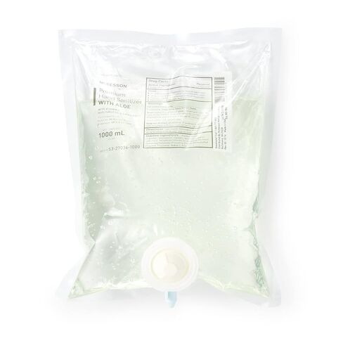 McKesson Premium Hand Leamizer مع الألوة ، 34 أوقية [حزمة 1] موزع كيس إعادة الملء ، السائبة ، جل الكحول الإيثيلي ، فيتامين هـ in Saudi Arabia