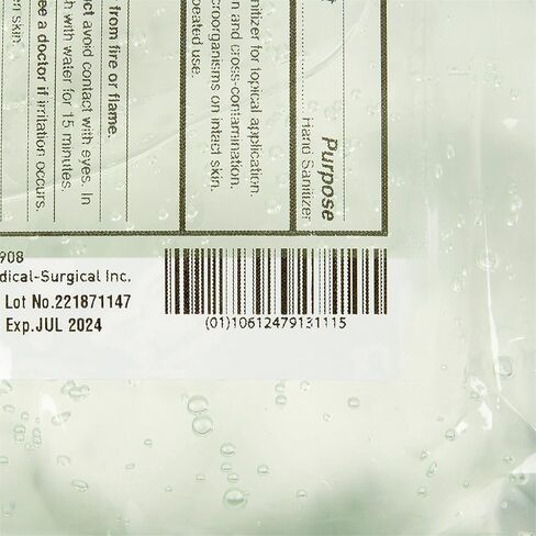 McKesson Premium Hand Leamizer مع الألوة ، 34 أوقية [حزمة 1] موزع كيس إعادة الملء ، السائبة ، جل الكحول الإيثيلي ، فيتامين هـ in Saudi Arabia