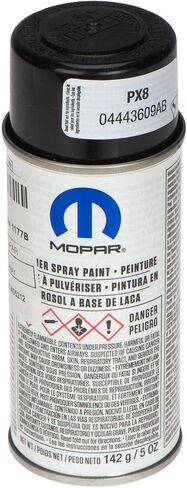 MOPAR PX8 Black Clear Coat 2018 Jeep JL Wrangler Touch Up Paint أصلي 5 أوقية رذاذ Aerosol Can 4443609AB in Saudi Arabia