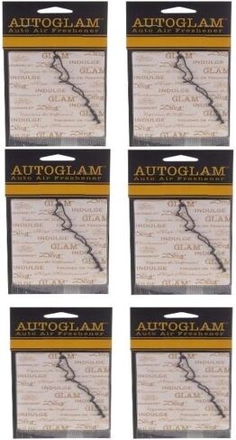 Tyler Candles Autoglam Auto Air Freshener, Diva, Set of 6 in Saudi Arabia