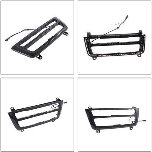 Car Inner Air Condition A/C Panel Trim with Ambient Light for BMW 3 Series F30 F31 320I 340I 2013-2018 in Saudi Arabia