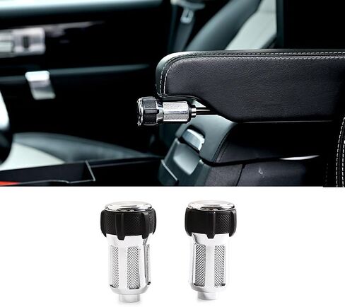 Car Aluminum Alloy Internal Seat Armrest Box Adjustment Knobs Replacement for Land for Rover Range for Rover Sport L320 in Saudi Arabia