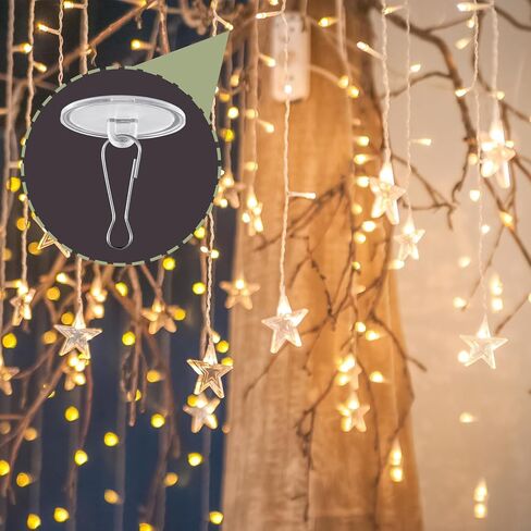 80 Pack Adhesive Ceiling Hooks, Self-Adhesive Ceiling Hooks for Hanging, Sticky Hooks for Hanging, No-Drill Ceiling Discs with Metal Hook for Wedding, Party, Festivals Decor in Saudi Arabia