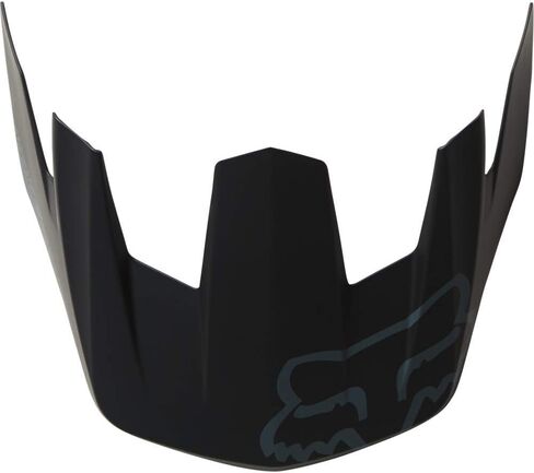 Fox Replacement Visor for Rampage Comp Helmet - 17762 (Matte Black) in Saudi Arabia