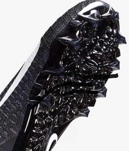 Nike Alpha Menace Elite 2 Mid Men's Wide Football Cleats Black White BV3298-001 Size 10 W (Wide) in Saudi Arabia