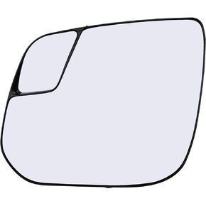 Driver Side Heated Blind Spot Mirror,Heated Mirror Glass w/Holder For Chevy Colorado GMC Canyon 2015-2022,Heated Convex Mirror Glass Replace ‎23191160