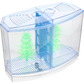 Mipcase 1 Set Shrimp Farming Tank Goldfish Container Tabletop Aquarium Mini Aquarium Mini Fish Aquarium Small Aquarium Reptichip Led Decor Aquarium Accessories Acrylic Suite Desktop Baby