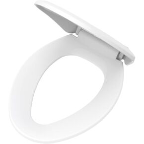 Gerber Toilet Seat Slow Close, Elongated Toilet Seat with Cover G0099213, White