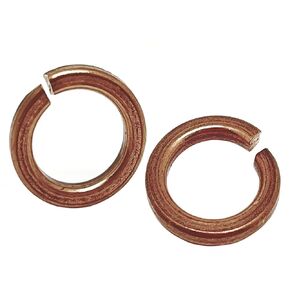 10pcs Copper Split Lock Washer Split Ring Spring Washer Fastener(M8)