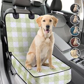Waterproof Pet Front Dog Seat Car Cover for SUV,Trucks,Sedans. Waterproof Front Seat Cover Dog Car Seat Cover, Nonslip Scratchproof Captain Chair Seat Cover Fits Most Cars (Black)