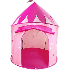 Princess Castle Play Tent: Sparkling Adventures, Portable Royal Fun for Kids, Collapsible Design, Spacious and Enchanting - Ideal Gift for Little Royalty's Imaginative Play Ages 3 and Up!