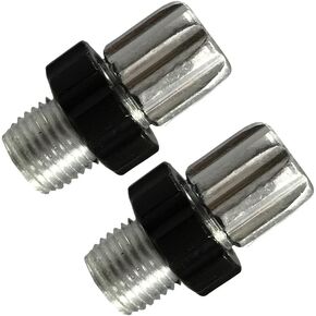 Brake Part Lever 10mm Adjustable Barrels-Set of 2 -Oversized Version Silver Black