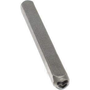 4mm Heart Shape Metal Stamping Tool for Stamping Metal Jewelry Leather Wood [FDXGYH]