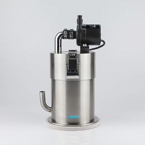 LANDEN PURA 50 Mini External Canister Filter for Aquarium System, up to 5 Gallon, Stainless Steel Aquarium Canister with Water Pump, Multi-Layer Filtration…