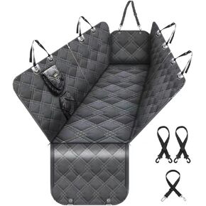 nanbowang Dog Car Seat Cover 54 Inch Protector Waterproof Scratchproof Nonslip Hammock for Dogs