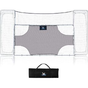3 in 1 Soccer Goal, Backstop, Target | 12x6 Soccer Goal with Soccer Backstop and Target for Backyard in Kuwait