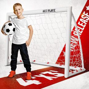 Backyard Soccer Goal Soccer Net, High-Strength, Fast Set-Up (Weatherproof)