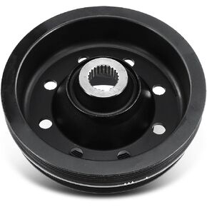 بكرة العمود المرفقي المتوازن للمحرك الممتاز - SOHC 4Cyl 1.6L - متوافقة مع Honda Civic 1996-2000، Civic del Sol 1996-1997، استبدال # 13810P2K003 in Saudi Arabia