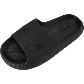 bebe Girls' Sandals - Cloud Slide Sandals - Pillow Slippers - Non-Slip Quick Dry Shower Sandals for Girls (11-5)