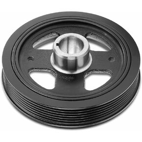 A-Premium Engine Harmonic Balancer Crankshaft Pulley - DOHC 4Cyl 1.8L - Compatible with Toyota, Scion & Lexus Cars - Prius, Corolla 09-17, Matrix 09-14, xD, iM, CT200h 11-17 & More, for# 1347037020