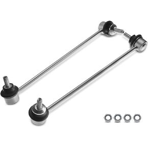 A-Premium 2 x Front Sway Bar Links Stabilizer Bar Links, Compatible with BMW 525i 2004-2007, 528i 2008-2010, 530i 2004-2007, 535i 2008-2010, 545i 2004-2005, 550i 2006-2010, M5 2006-2010, K750027