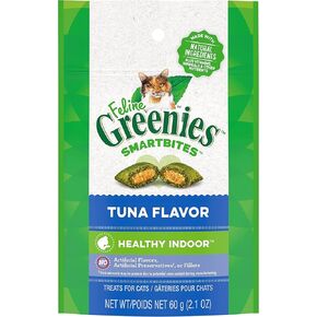 GREENIES Smartbites Hairball Control Tuna - 2.1 Oz, Pack of 6 in Kuwait