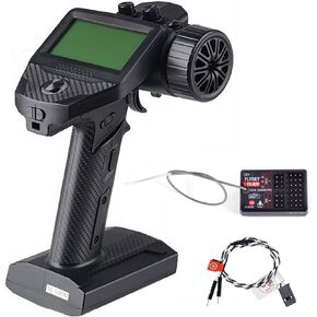 Goolsky Flysky FS-G7P 7 Channels RC Transmitter and Receiver FS-R7P, 2.4GHz Remote Controller for RC Cars, Crawlers, Trucks, Boats, Robot, 300m/984ft Control Distance