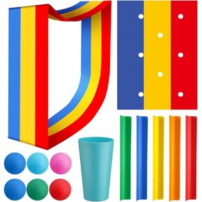 3 Set Team Building Games Teamwork Group Learning Exercise Activities with Hole Tarp Fun Playing Run Mat Pipeline Kit for Adults Teens Field Day Game School Gym Outdoor Youth Sports