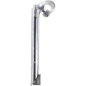Bike Stem 25.4mm*22.2mm(1 * 0.87 inch) Aluminum Alloy and Steel Gooseneck Shape 220mm/8.66 inch Length Bicycle Stem