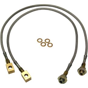 Skyjacker (FBL18) 6"- 8" Stainless Steel Brake Line - Pair