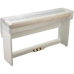 Piano Keyboard Cover 61 Keys,Waterproof Transparent Grind Arenaceous,Digital Piano Cover,Piano Keyboard Dust Cover