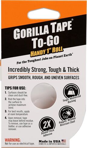 Gorilla Glue Gorilla Tape to-Go Travel Size Roll in Saudi Arabia