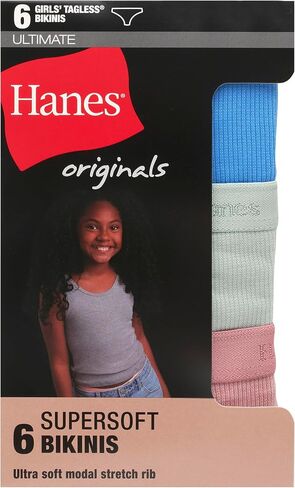 ملابس داخلية وملابس داخلية بيكيني فائقة النعومة للفتيات من Hanes Ultimate in Saudi Arabia