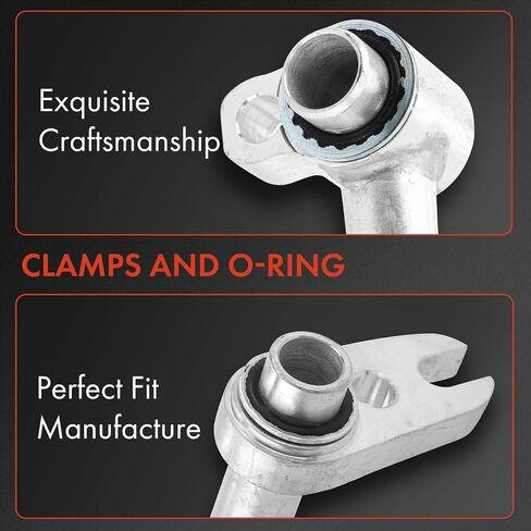A-Premium A/C Discharge Line Hose Assembly Compatible with 2000-2004 Subaru Outback Legacy H4 2.5L, Compressor to Condenser in Saudi Arabia