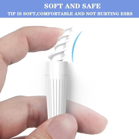 3 in 1 Ear Wax Removal Tool, 2024 Q-Grips Ear Wax Removal Reusable and Washable Replacement Soft Silicone Tips for Cleaner Earwax, Ear Wax Removal Kit Contains 3 Types of Ear Cleaner Tools in Saudi Arabia