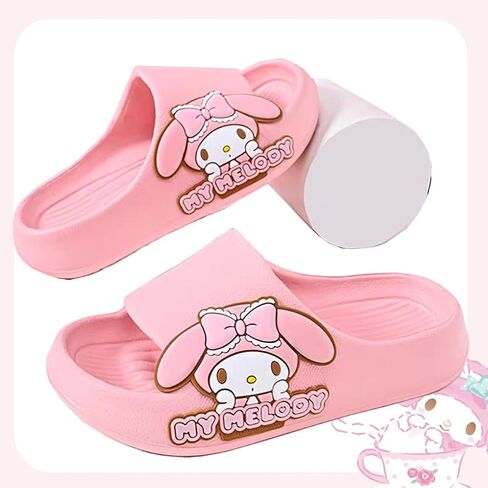 Soft Cloud Slides for Kids Open Toe Shower Slippers Comfy Lightweight Sandals Toddler Boys Girls Children Bathroom Pool Summer Beach Non-Slip Shoes White in Saudi Arabia