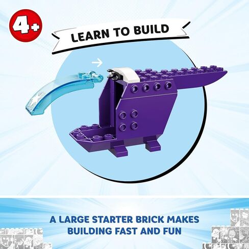 LEGO Marvel Team Spidey Web Spinner Headquarters, Marvel Toy for Fans of Disney+ Spidey and His Amazing Friends, Battle Vehicle for Kids with Iron Man Toy, Spider-Man Toy for 4-6 Year Olds, 10794 in Saudi Arabia