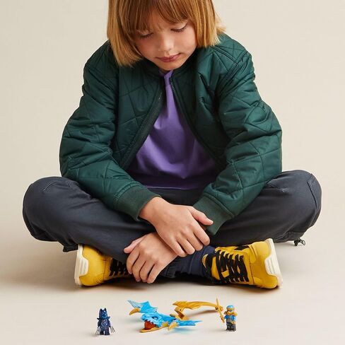 لعبة LEGO NINJAGO NYA's Rising Dragon Strike، مجموعة لعب شخصية النينجا مع شخصية NYA المصغرة، مجموعة معركة النينجا للأطفال، فكرة هدية للأولاد والبنات من عمر 6 سنوات فما فوق، 71802 in Saudi Arabia