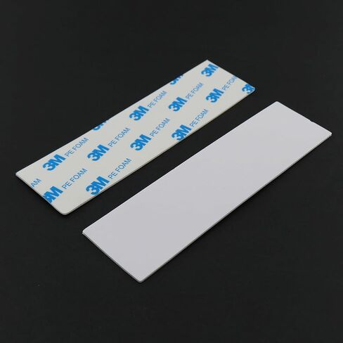 10PCS 15CM/5.9Inch Rectangular Cut Out Replacement Self Adhesive Strip White Double Sided Foam Adhesive Suitable for Fixing Wood Metal Glass and Paper in Saudi Arabia