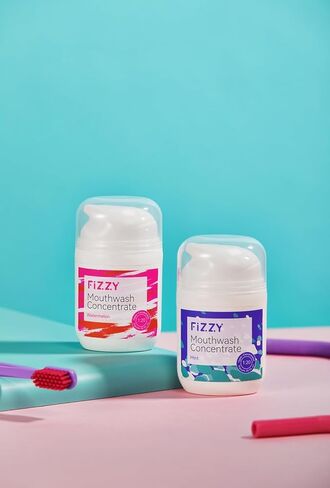 غسول الفم المركز بحجم مناسب للسفر | 20x مركز، يساوي 32 أونصة سائلة و70 استخدامًا | خالي من الكحول والفلورايد، للأطفال والكبار | إكسيليتول، زيت جوز الهند وزيت شجرة الشاي، الصبار | نعناع in Kuwait